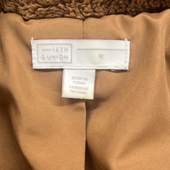 teddy bear jacket - Picture 2 of 3